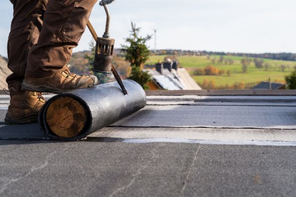 Flat Roof Tar Repair